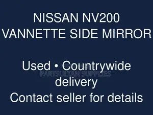 Nissan Nv200 Vannette Side Mirror