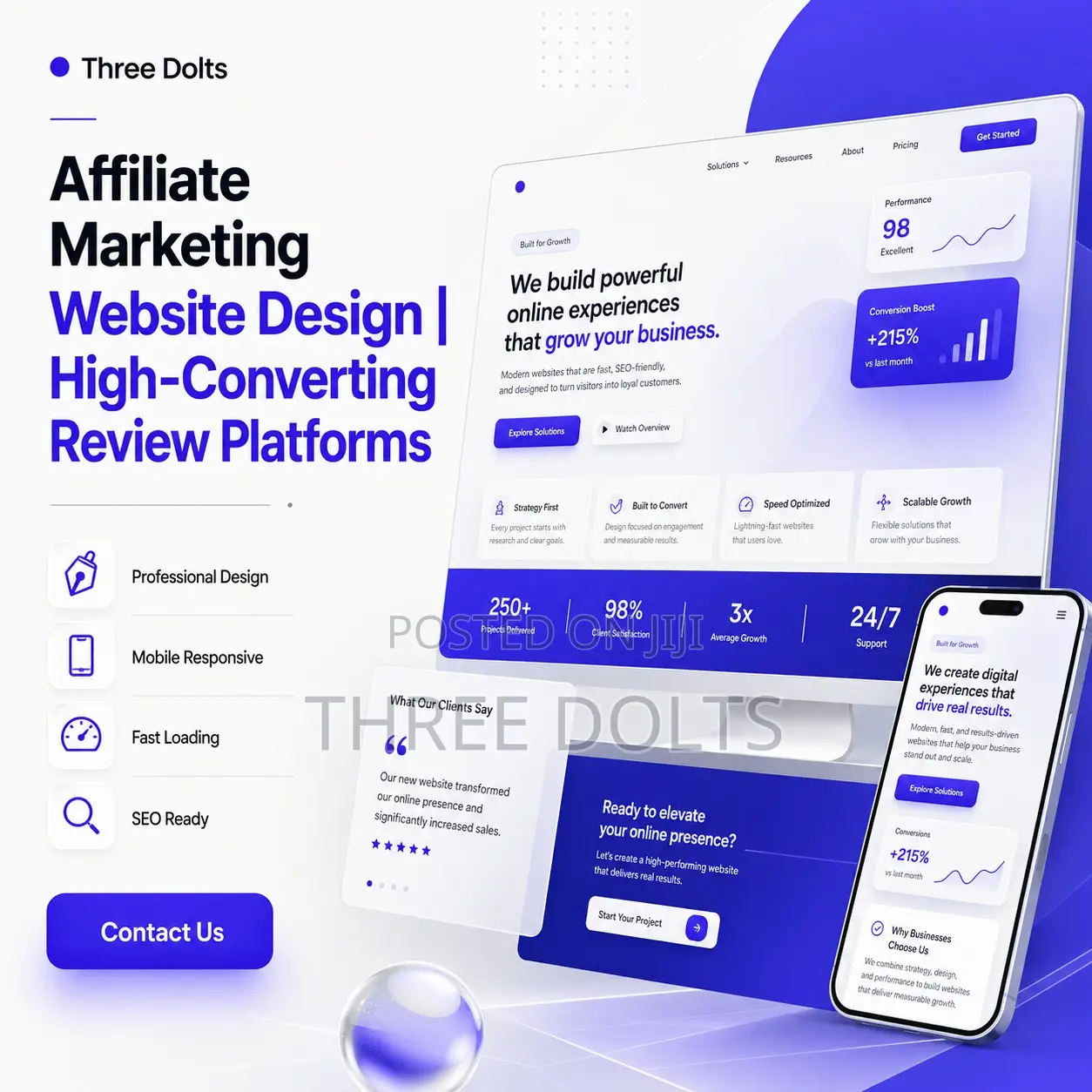 Affiliate Marketing Website Design | High-Converting Review Platforms