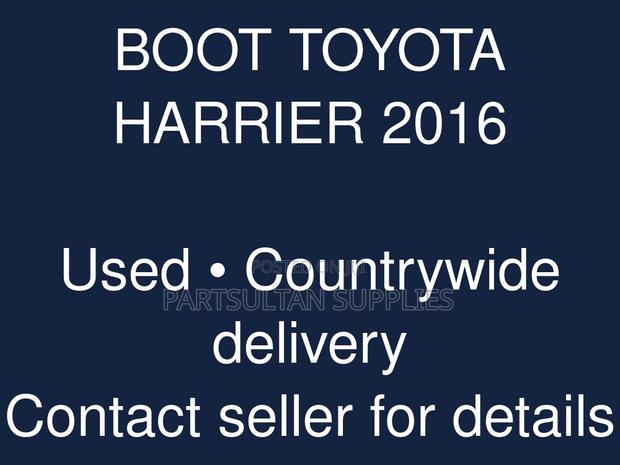 Boot Toyota Harrier 2016 - thumbnail 2