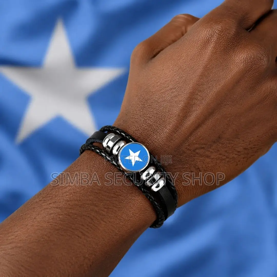 Somali Flag Bracelet Somalia Bangle Pride Fan National Gift Patriotic