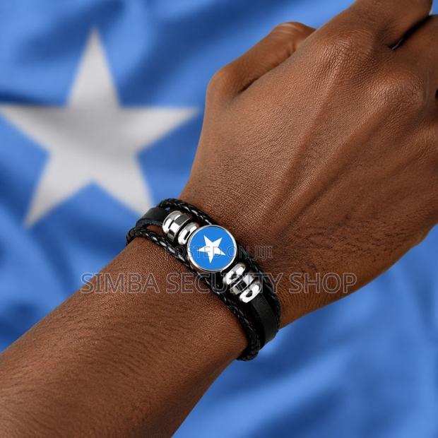 Somali Flag Bracelet Somalia Bangle Pride Fan National Gift Patriotic