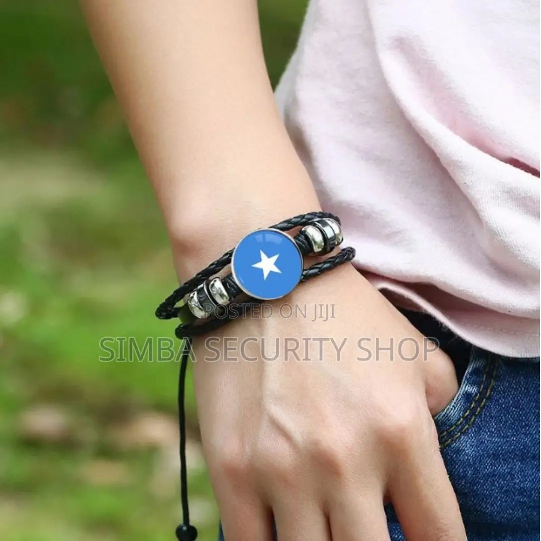 Somali Flag Bracelet Somalia Bangle Pride Fan National Gift Patriotic