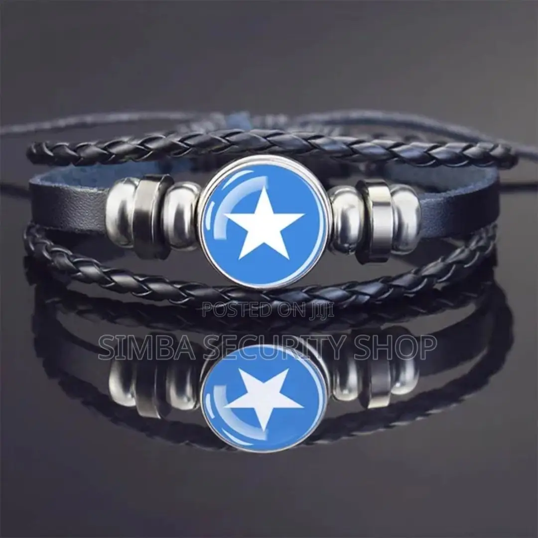 Somali Flag Bracelet Somalia Bangle Pride Fan National Gift Patriotic