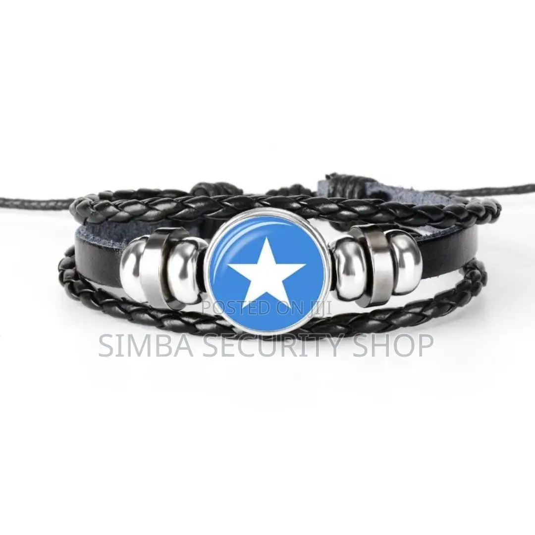 Somali Flag Bracelet Somalia Bangle Pride Fan National Gift Patriotic