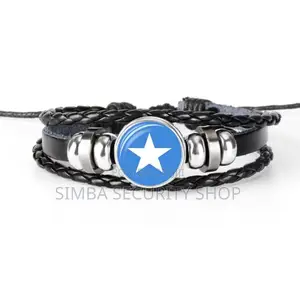 Somali Flag Bracelet Somalia Bangle Pride Fan National Gift Patriotic