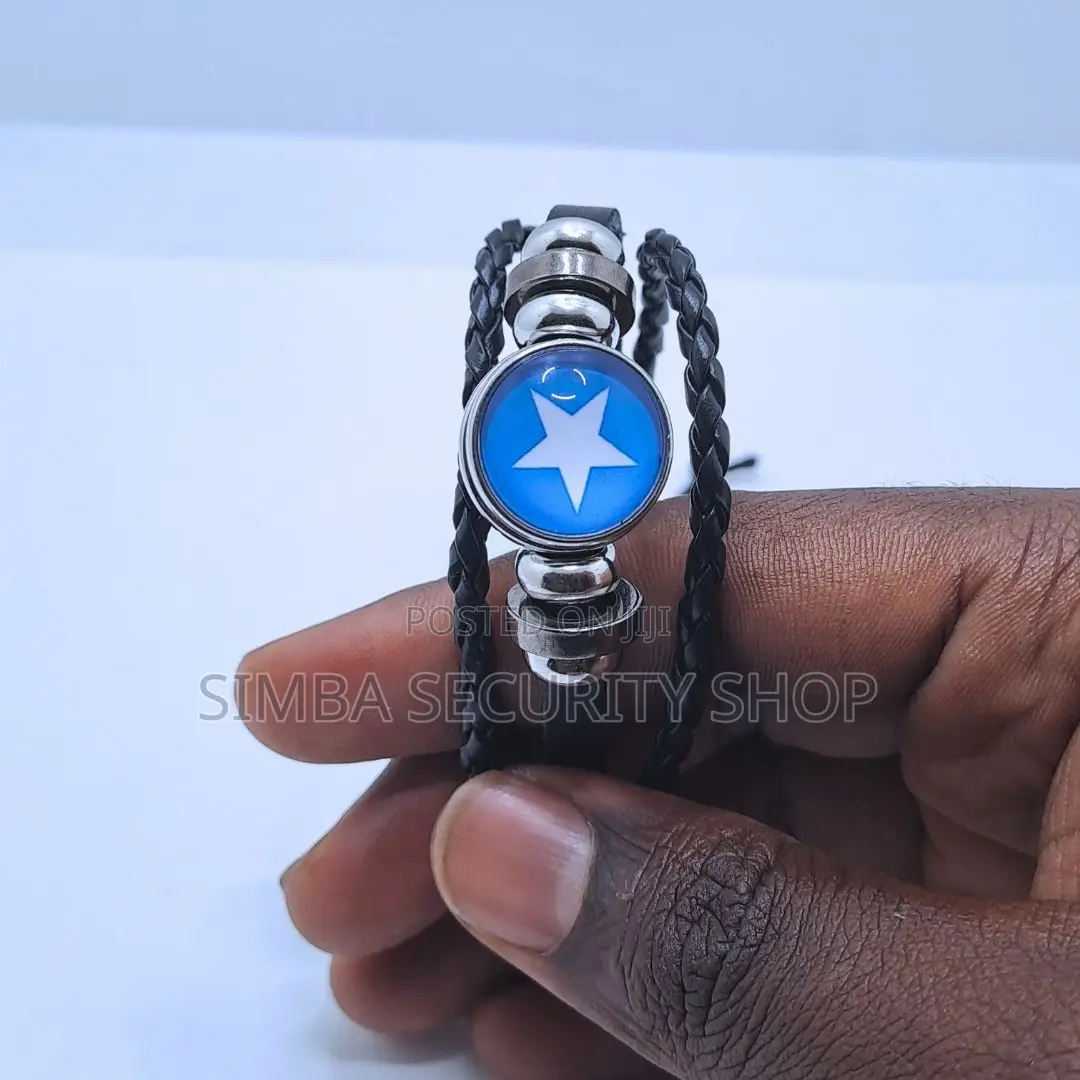 Somali Flag Bracelet Somalia Bangle Pride Fan National Gift Patriotic