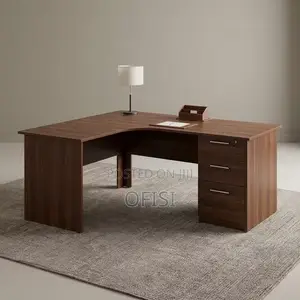 Office Desk; 120CM L-Shaped Office Desk