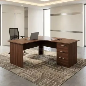 Office Desk; 120CM L-Shaped Office Desk