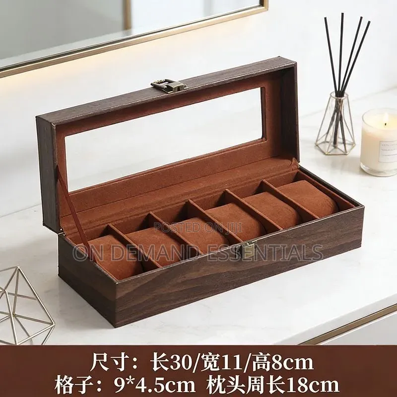 6 Slots Premium Quality Watch Organizer