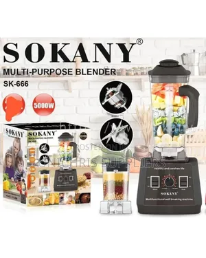 2 in 1 Sokany Commercial Blender(SK-666