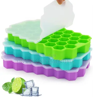 Reusable Honeycomb Silicone Icecube Mould