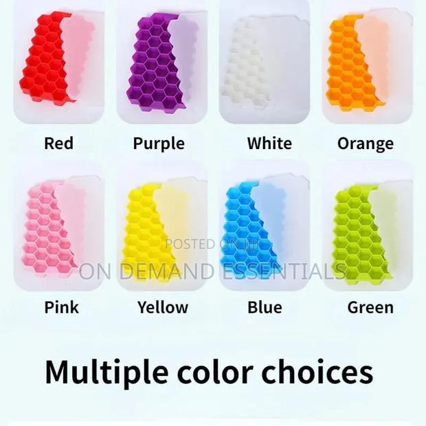 Reusable Honeycomb Silicone Icecube Mould - thumbnail 7