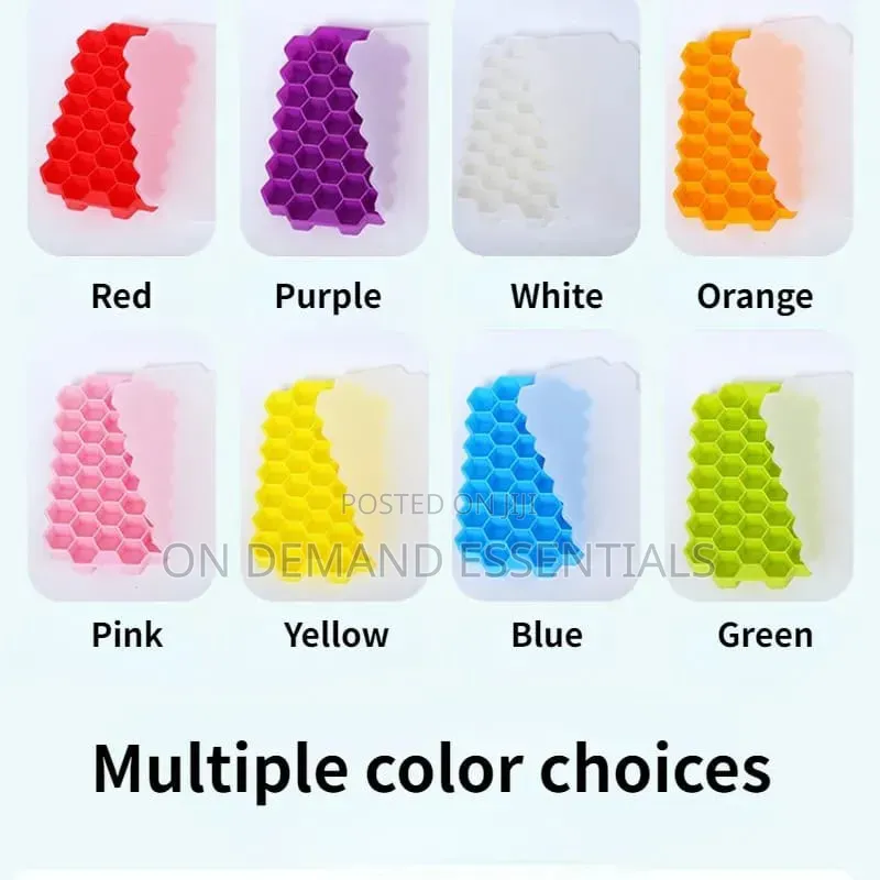 Reusable Honeycomb Silicone Icecube Mould