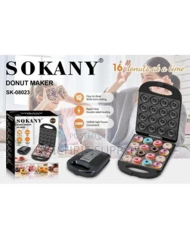 Sokany SK 08023 Donut Maker 16 Slots