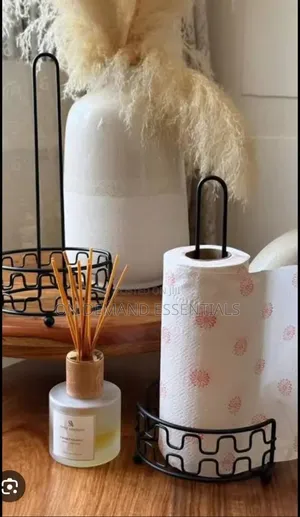 Patterned Serviette Holder - Available in Black