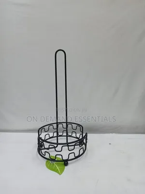 Patterned Serviette Holder - Available in Black