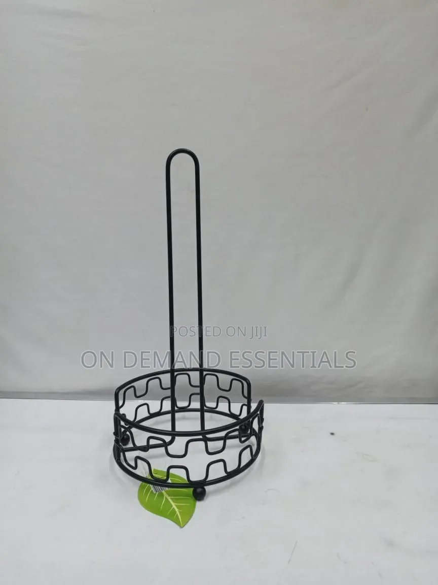 Patterned Serviette Holder - Available in Black