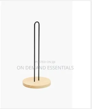 Wooden Base Serviette Holder - Available in Black, White