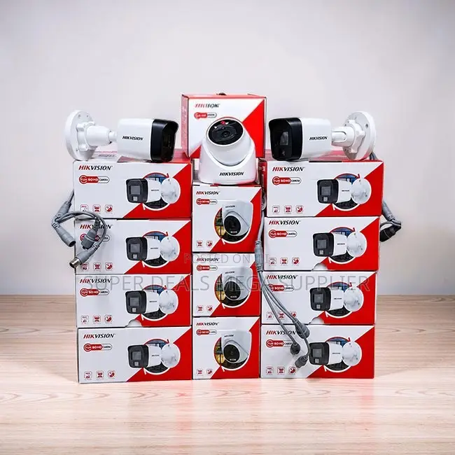 Turbo HD Bullets Hikvision Smart Hybrid Colored Night Vision Cameras