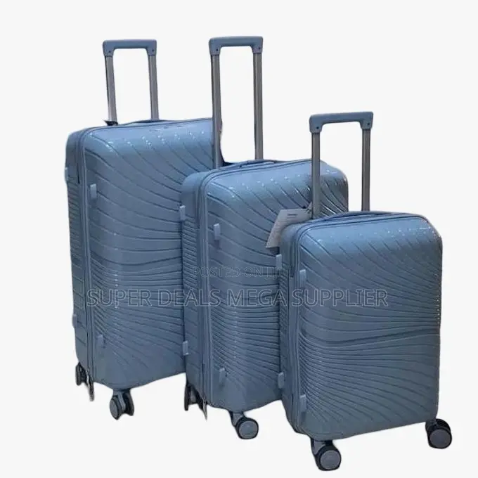 Scratch Resistance 3 in 1 Unbreakable Rubber Suitcase Travel Bags