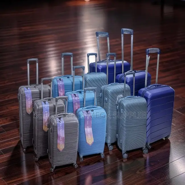 Scratch Resistance 3 in 1 Unbreakable Rubber Suitcase Travel Bags