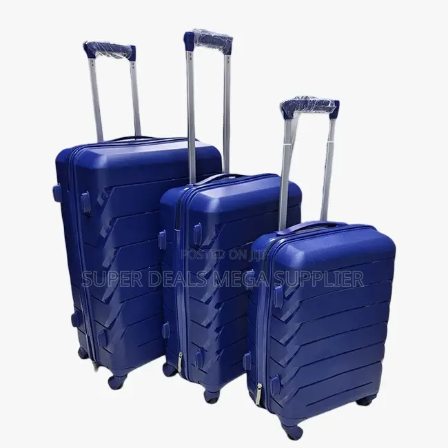 Water Proof 3 in 1 Unbreakable Rubber Suitcase Briefcase Travel Bags