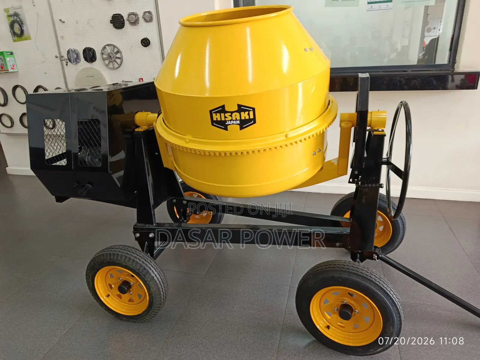 500litres Concrete Mixer, Hisaki Japan
