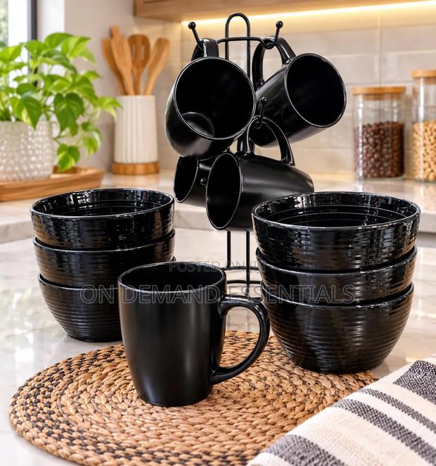12pcs All Black Set - main view