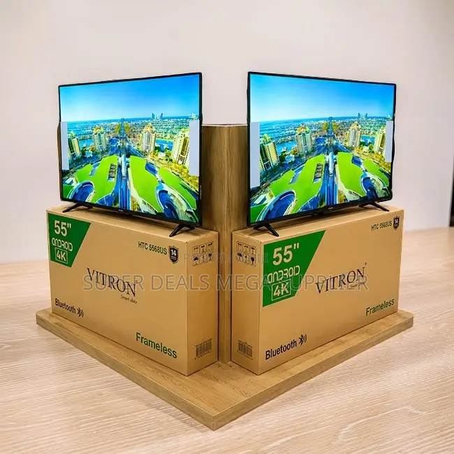 Ultra-Modern Smart Connected Vitron 55 Inch Smart Android LED TV