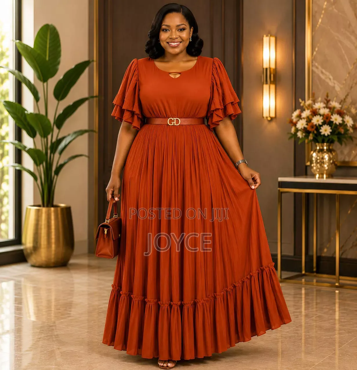 Chiffon Maxi Dress
