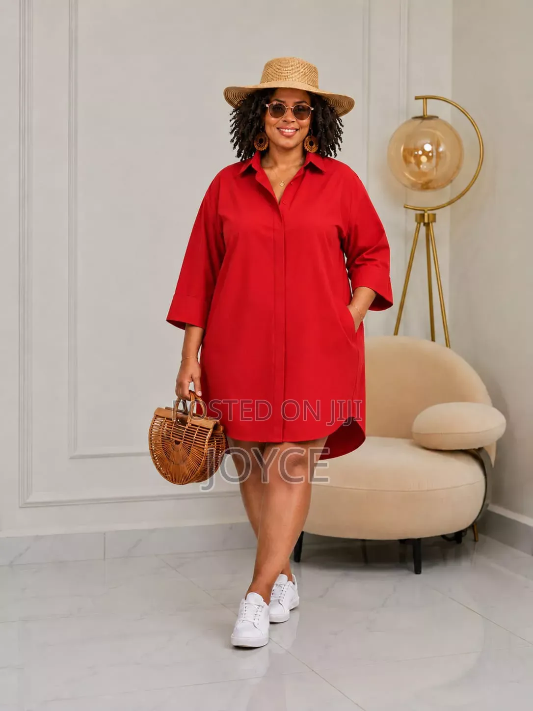 Pure Cotton Shirt Dress