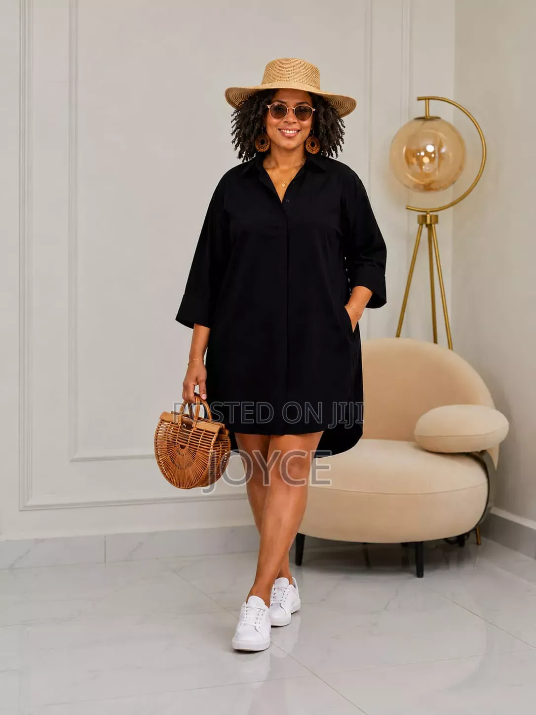 Pure Cotton Shirt Dress