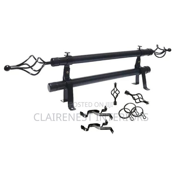 Style Start With the Right Adjustable Window Curtain Rods - thumbnail 2