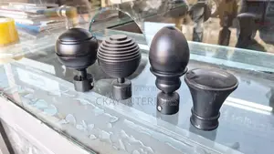 Grey and Black Coated Different Design End Flowers