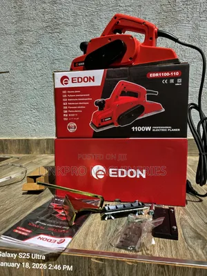 Edon Electric Planer 1100watts Comes With Extra Blade