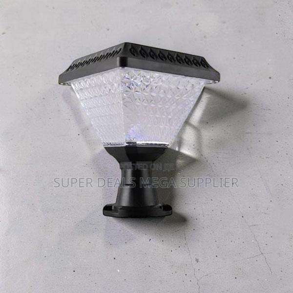 Elegant Outdoor Led Garden Light Main Gate Post Solar Light Lamp