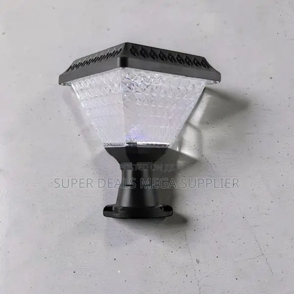 Elegant Outdoor Led Garden Light Main Gate Post Solar Light Lamp