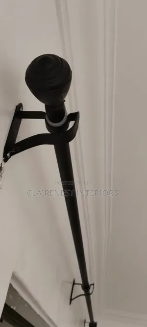 Stylish and for Every Space Powder Coated Curtain Rods