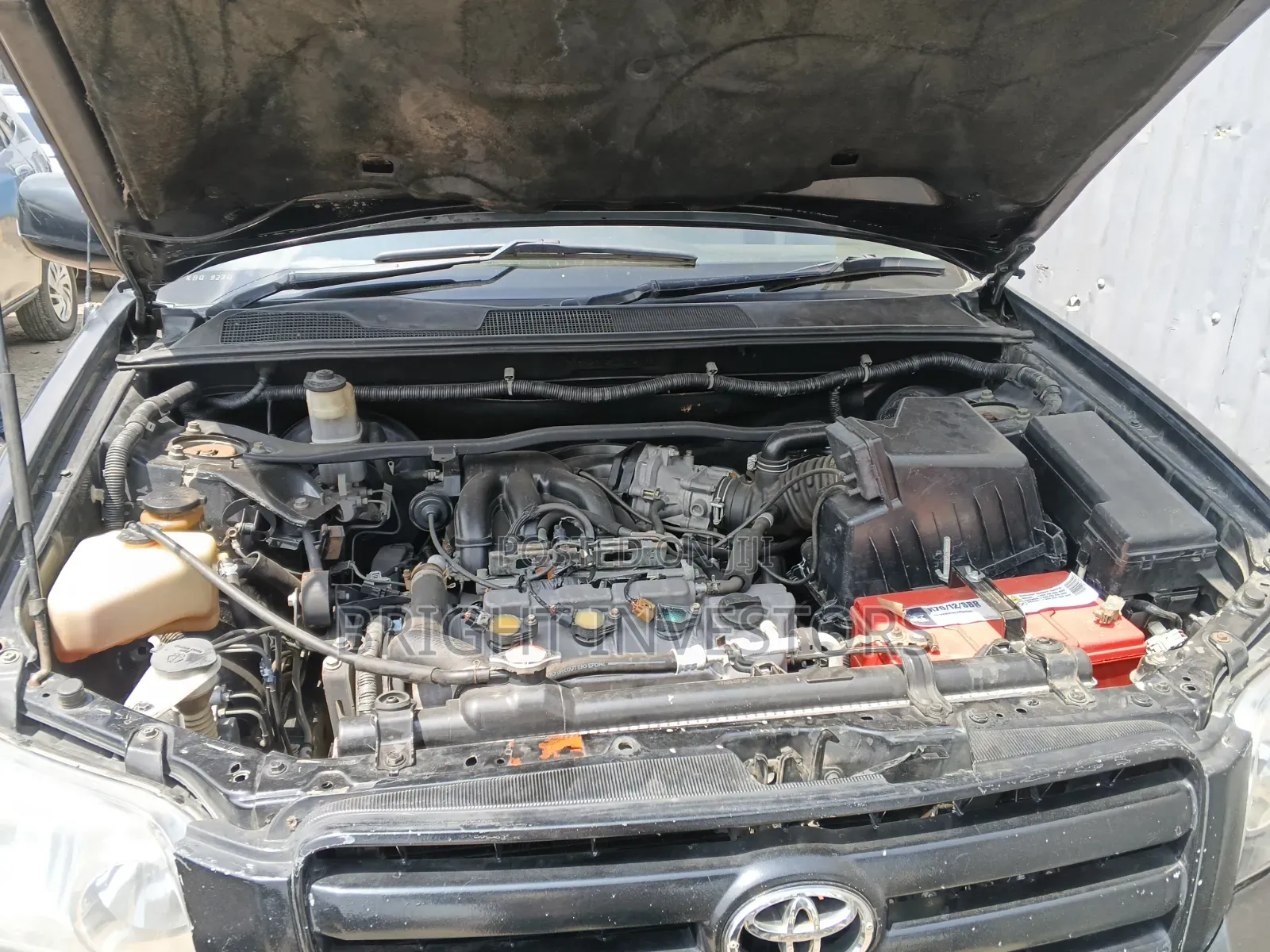 Toyota Kluger 2007 Black