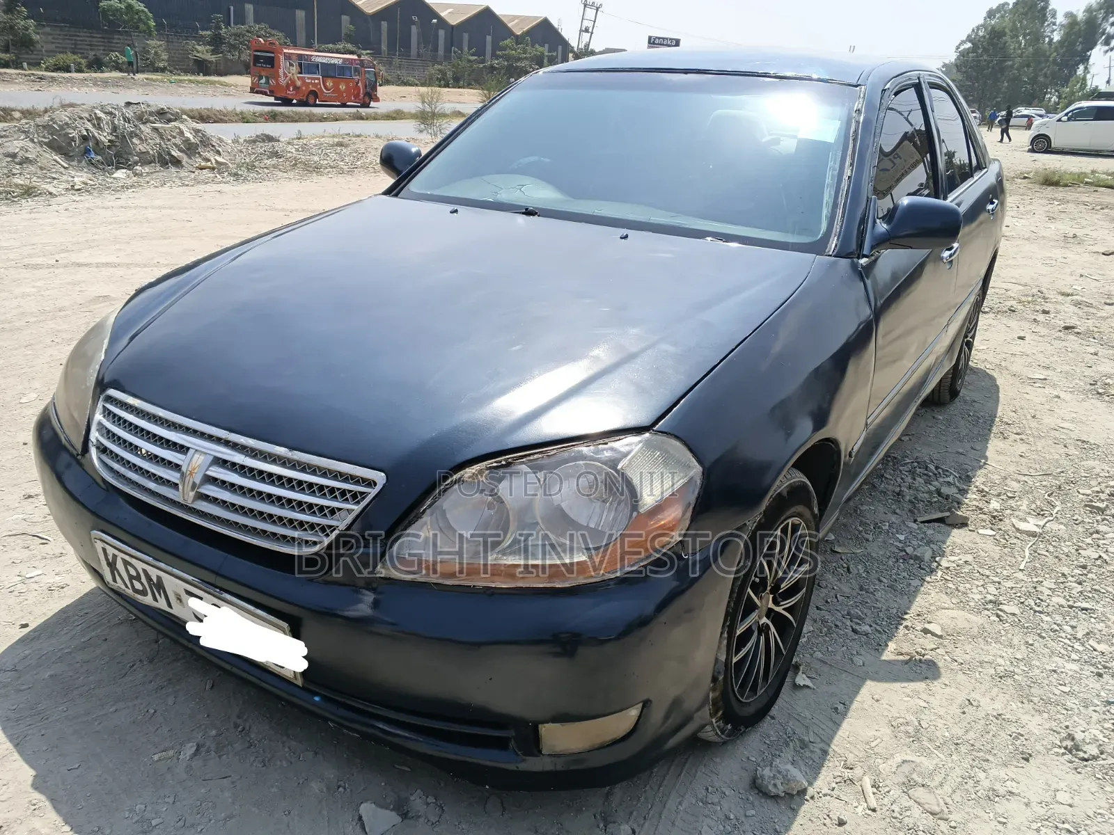 Toyota Mark II 2004 Blue