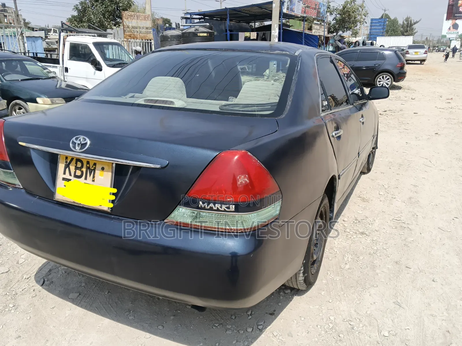 Toyota Mark II 2004 Blue
