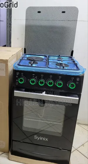 Syinix 50 by 50 Standing Cooker With Electric Oven