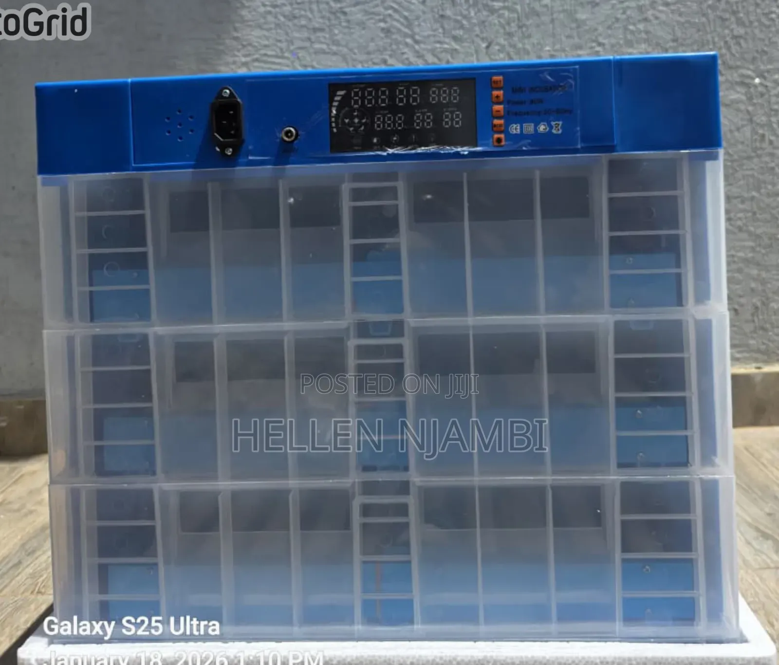 256eggs AC/DC Automatic Egg Incubator