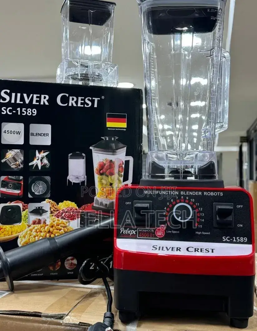 Silver Crest Commercial 2 in 1 Blenders