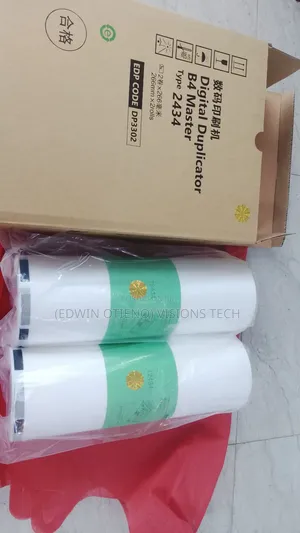 DD2434 B4 Master Roll Designed for Ricoh Copy Printers.