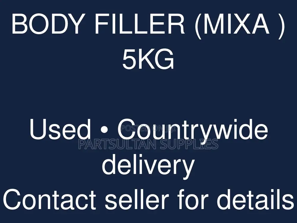 Body Filler (Mixa ) 5kg