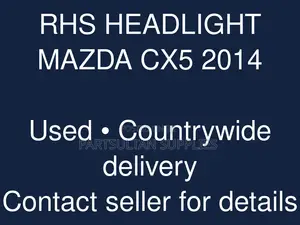RHS Headlight Mazda Cx5 2014