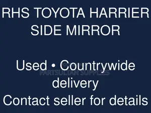 RHS Toyota Harrier Side Mirror