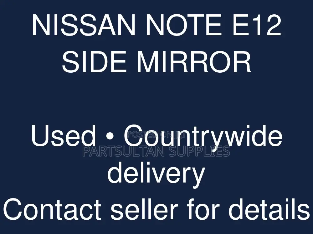 Nissan Note E12 Side Mirror
