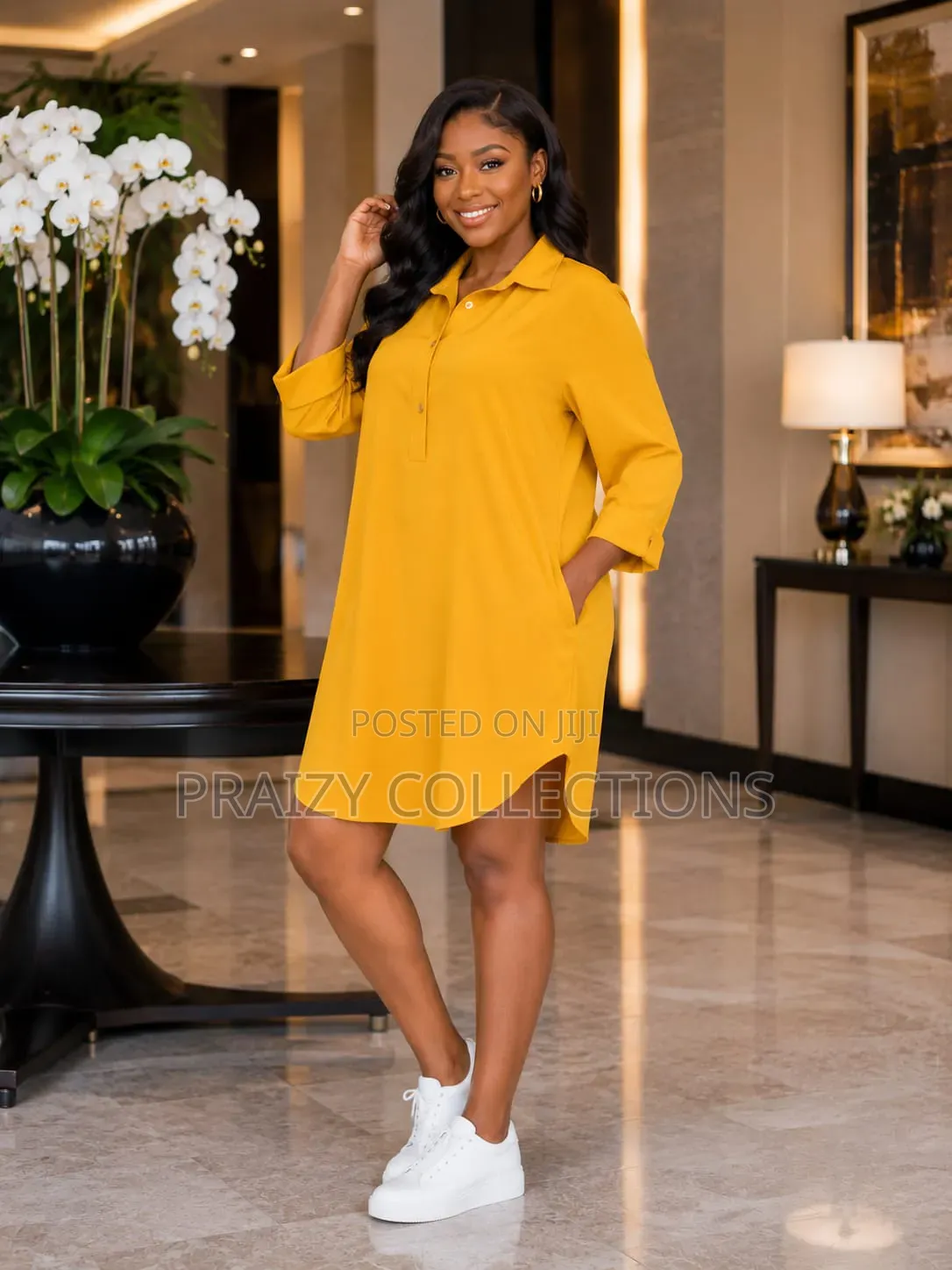 .*New Arrival* 
Simple, Classy, and Elegant Shirt Dress